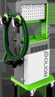 Grünes Auto-versandender Maschinen-Staubbeutel-Saugschlauch-Motor, der Gewicht 40KGS fährt