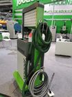 Grüne Sandpapierschleifmaschine BL-501 mit Entstaubungsanlage-Staubbeutel-Saugschlauch-Bewegungsdem fahren